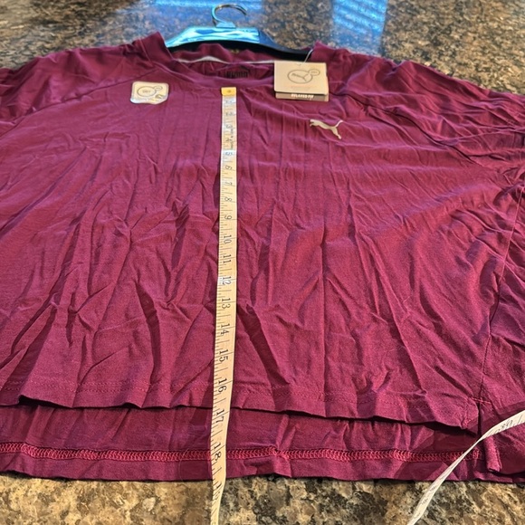 Puma dry cell relaxed fit purple crop top NWT XL - Picture 7 of 9